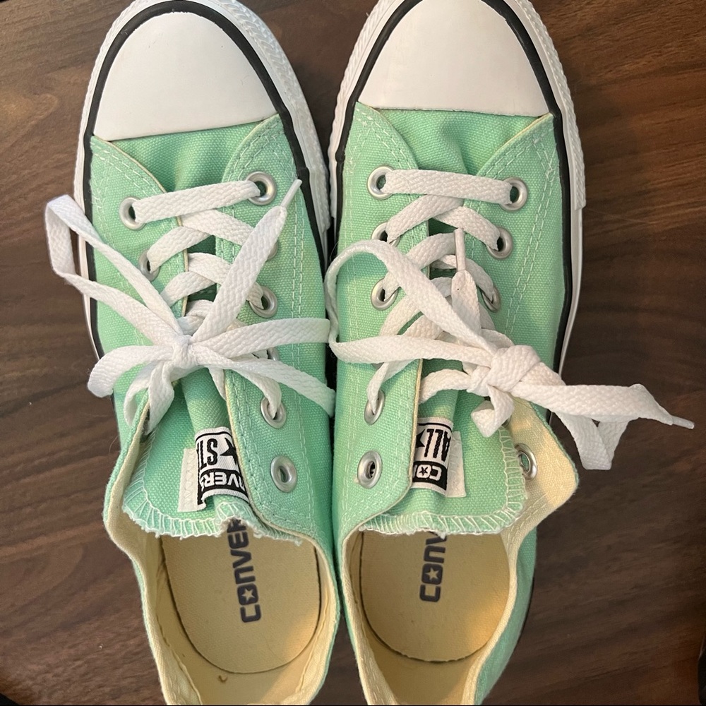 Mint Green Converse